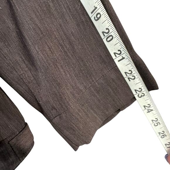 Chicos Shirt Jacket Women L Chocolate Brown Button Pockets Modern Travel Shacket - Picture 12 of 15